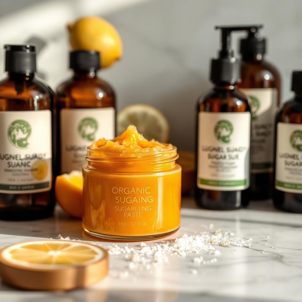 Sugaring products and ingredients