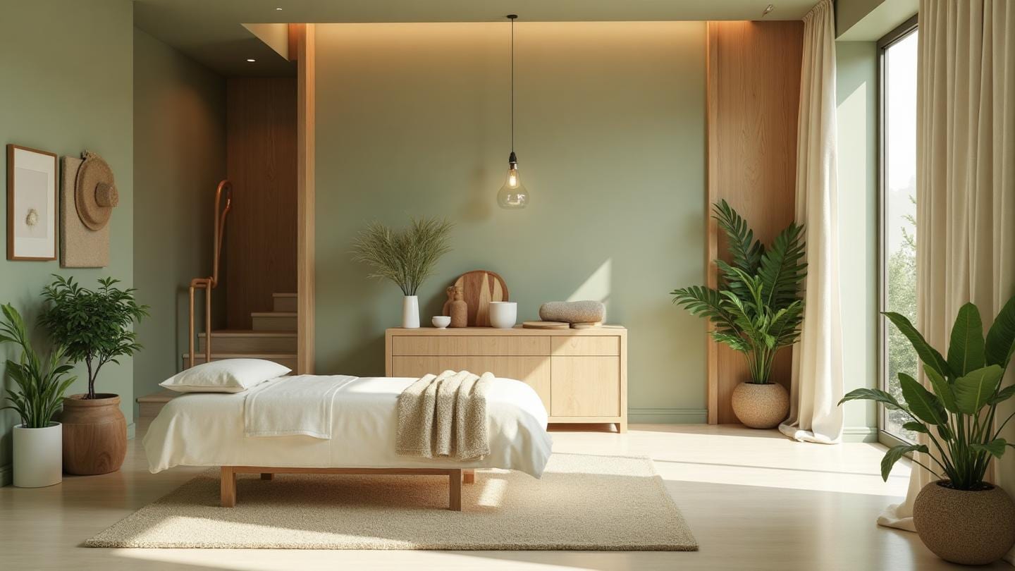 Skin Organics spa interior