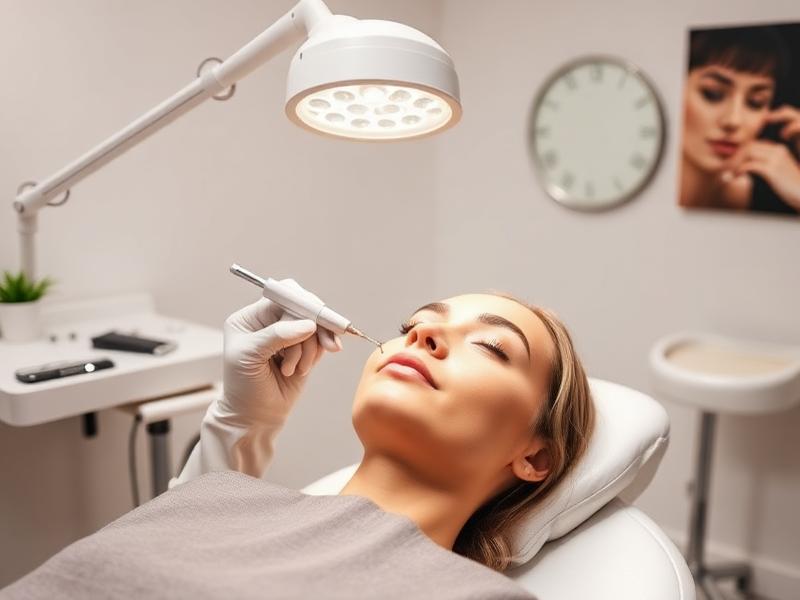 Facial sugaring treatment at Skin Organics